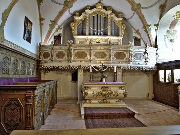 Kapelle mit Silbermannorgel